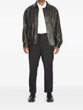 Saint Laurent jacket in bubbled lambskin