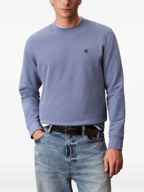 Calvin Klein logo-embroidered sweater