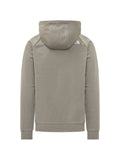 The North Face logo-print zip-up hoodie