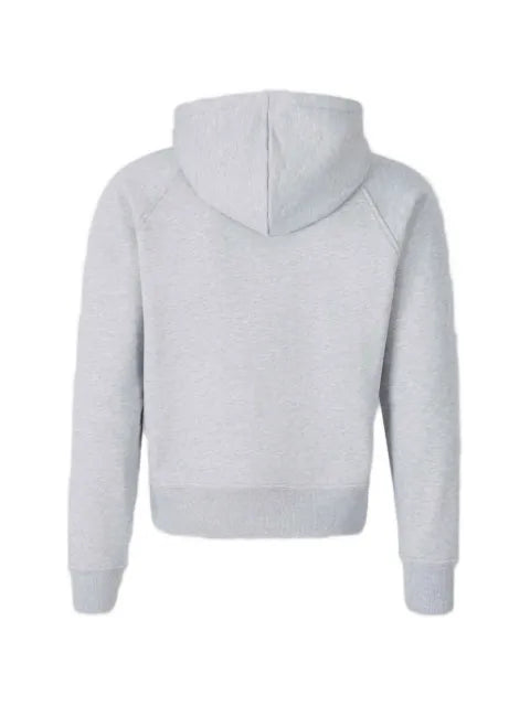 Carrer Kyd raglan-sleeve button-fastening hoodie