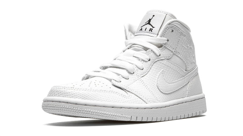 Air Jordan 1 Mid WMNS – White Snakeskin
