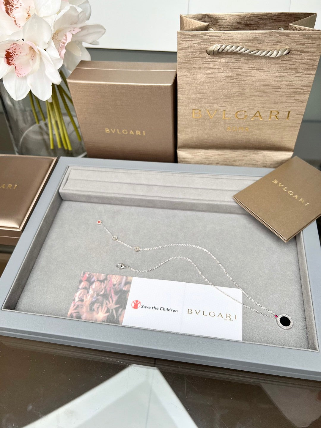 BVLGARI Ruby and Agate Necklace - Charity Edition